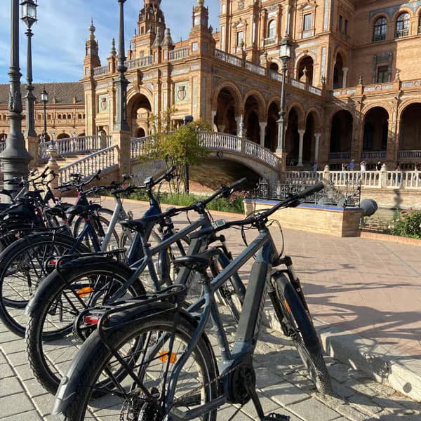 Visite guidée de Séville en vélo électrique