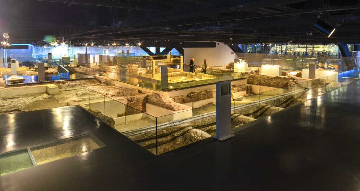 Vestiges romains à l'Antiquarium de Séville