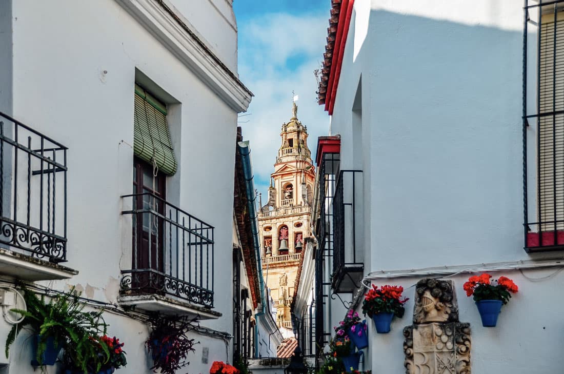 Ruelle dans le quartier juif de Cordoue