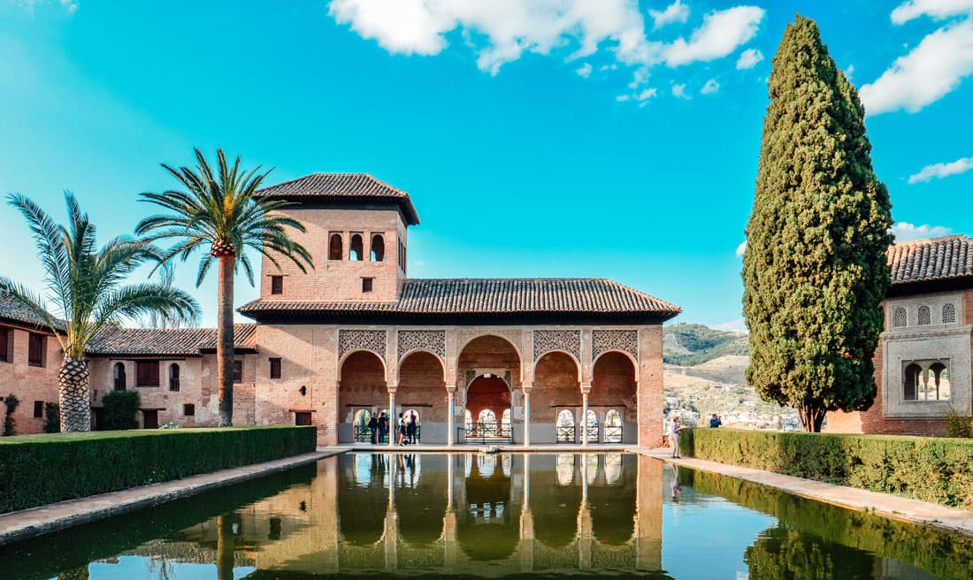 Palais Nasrides de l'Alhambra à Grenade