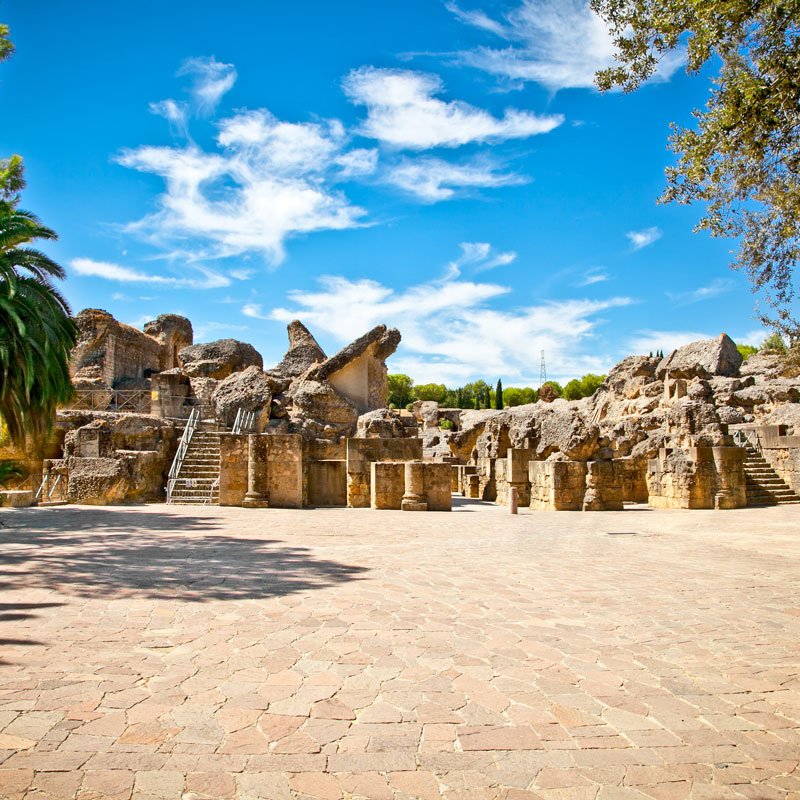 Ruines romaine à Italica